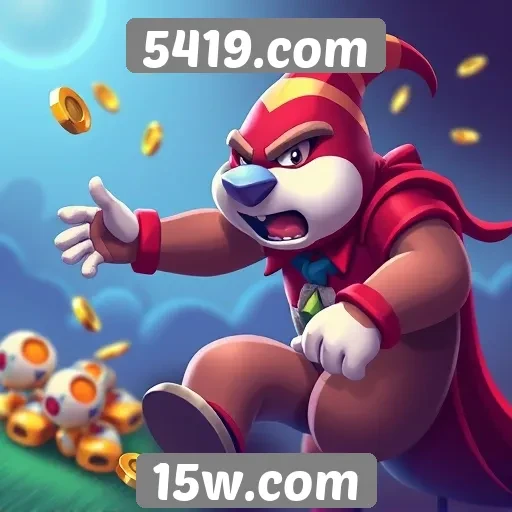 Recursos de jogos disponíveis no site 5419.com